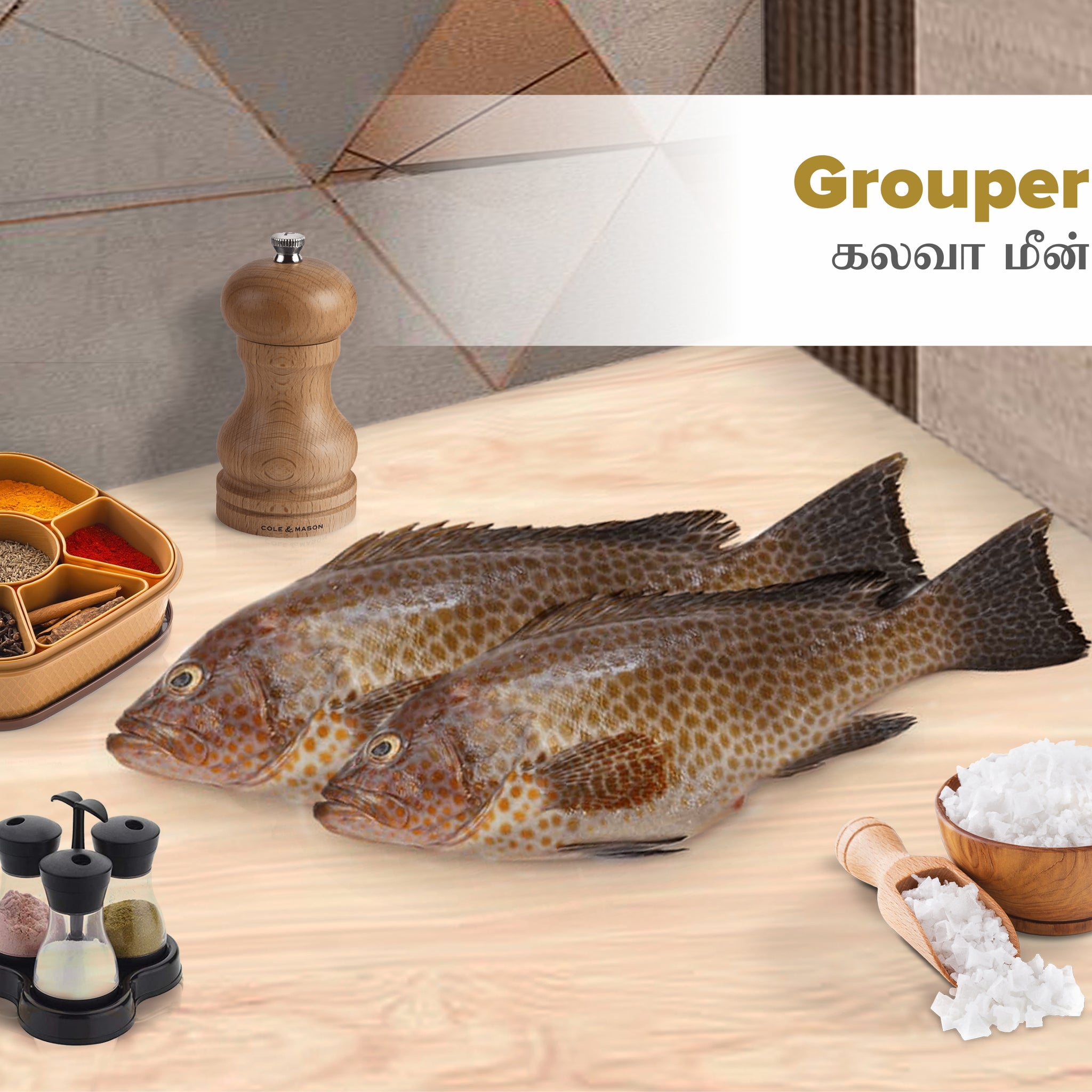 Grouper Fish | Kalava